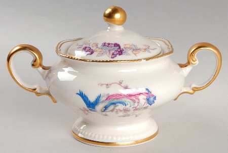 Phoenix Sugar Bowl & Lid by Castleton (USA)