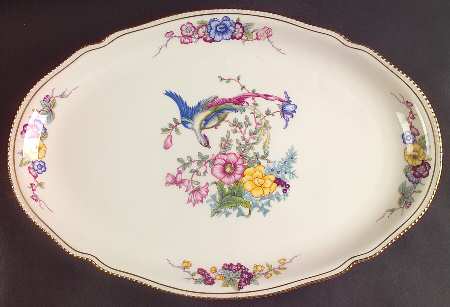 Phoenix 16" Oval Serving Platter by Castleton (USA)
