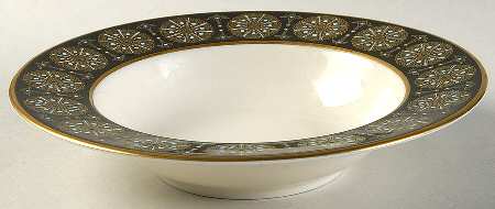 Royal Medallion Rim Soup Bowl