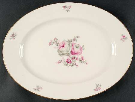 Rosalie 15" Oval Serving Platter by Castleton (USA)