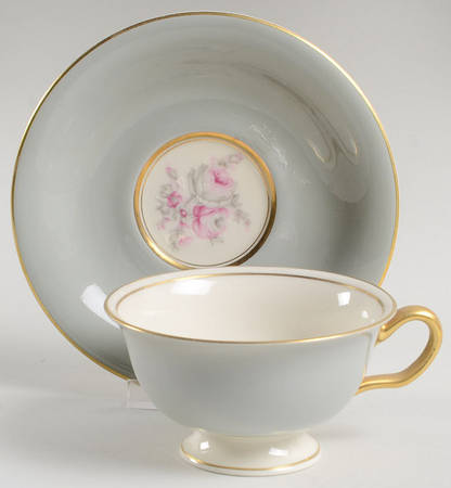 Rosemere Footed Cup & Saucer Set