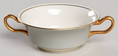 Rosemere Footed Cream Soup Bowl