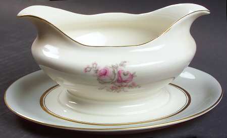 Rosemere Gravy Boat with Attached Underplate