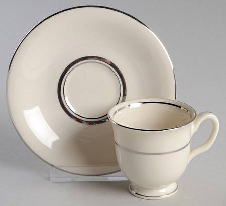 Severn Footed Demitasse Cup & Saucer Set