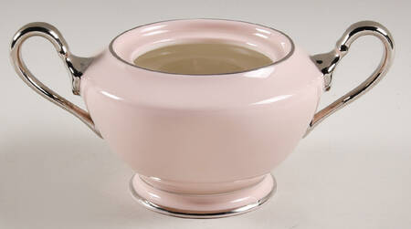 Shell Pink Sugar Bowl No Lid