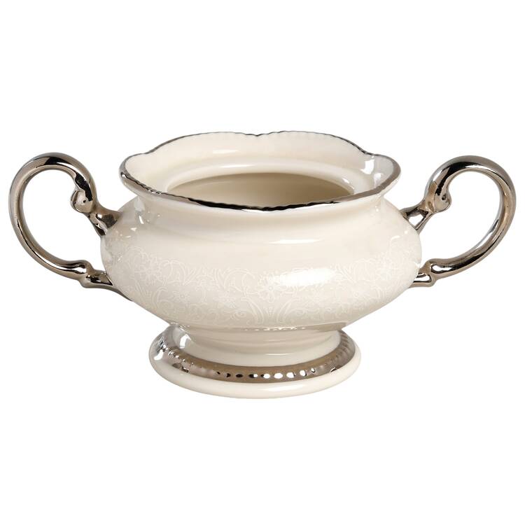 Snowflower Sugar Bowl No Lid