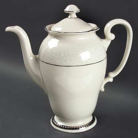 Snowflower Coffee Pot & Lid