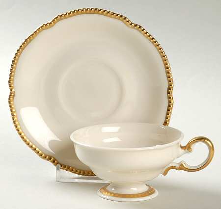 Sovereign Footed Demitasse Cup & Saucer Set