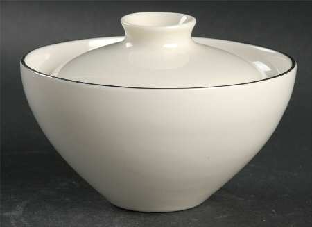 Symmetra (Platinum) Sugar Bowl & Lid