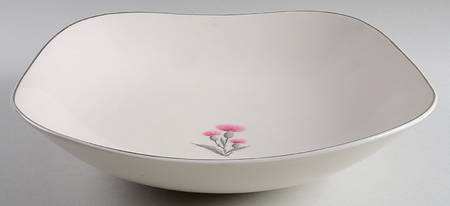 Thistle Square Salad Serving Bowl