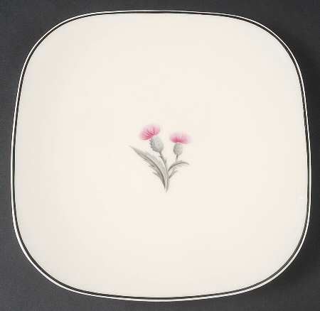 Thistle Square Salad Plate