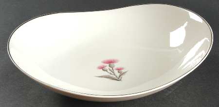 Thistle 11" Oval Vegetable Bowl