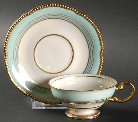 Tremont Footed Demitasse Cup & Saucer Set
