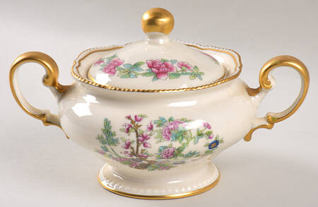 Tree of India Sugar Bowl & Lid