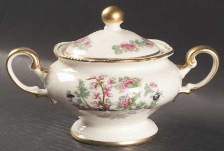 Tree of India Sugar Bowl & Lid