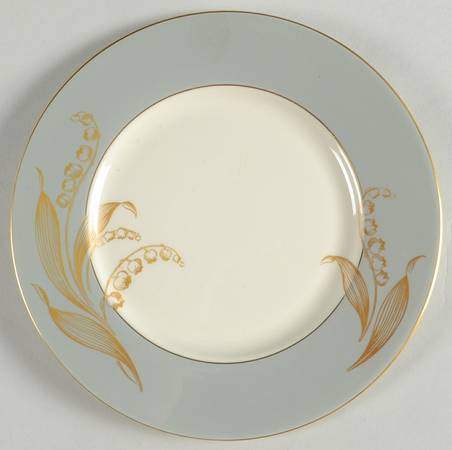 Valmere Grey Bread & Butter Plate