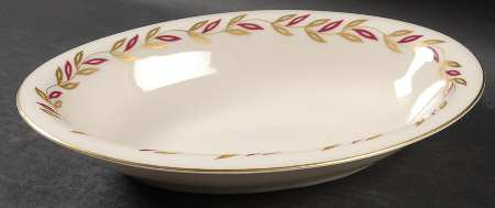 Victoria 10" Oval Vegetable Bowl