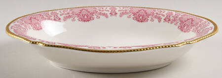 Victoria Rose 10" Oval Vegetable Bowl