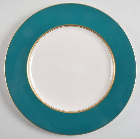 Windermere Green Luncheon Plate