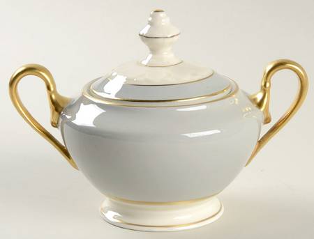 Windermere Grey Sugar Bowl & Lid