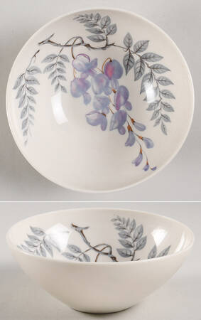 Wisteria Flat Cream Soup Bowl