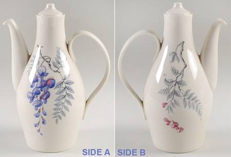 Wisteria Coffee Pot & Lid
