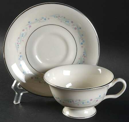 Woodsprite Footed Cup & Saucer Set