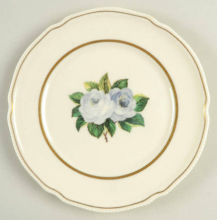 York Rose Salad Plate by Castleton (USA)