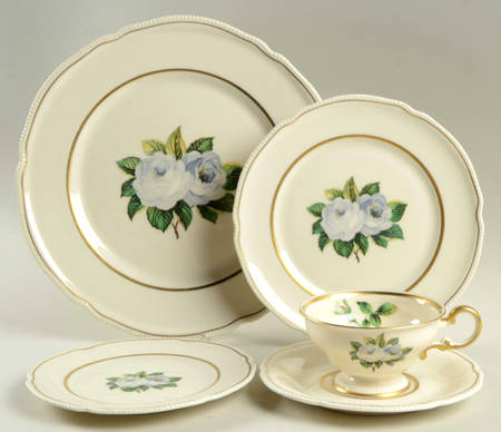 York Rose 5 Piece Place Setting