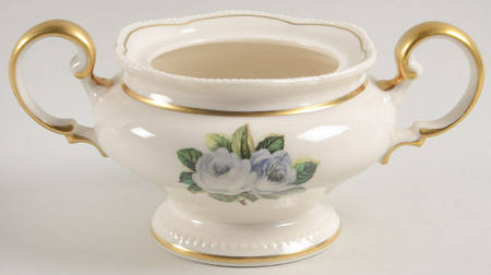 York Rose Sugar Bowl No Lid