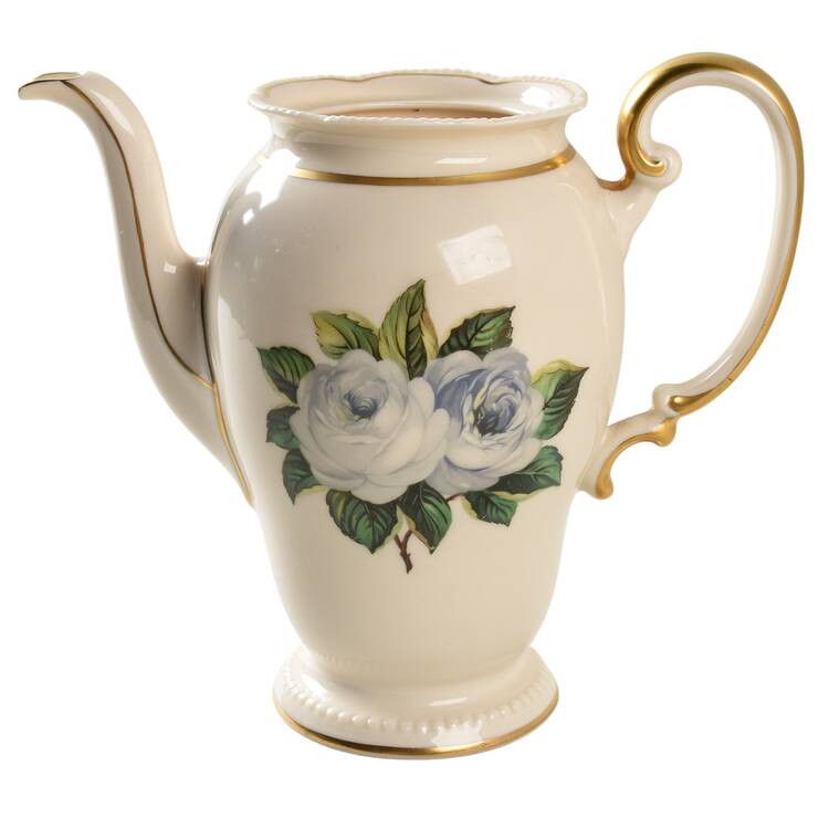 York Rose Coffee Pot No Lid