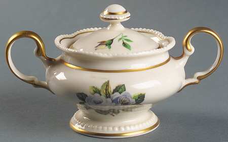 York Rose Sugar Bowl & Lid