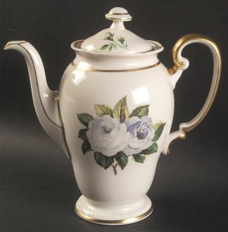 York Rose Coffee Pot & Lid