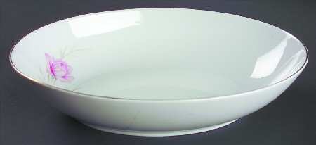 American Rose 10" Oval Vegetable Bowl