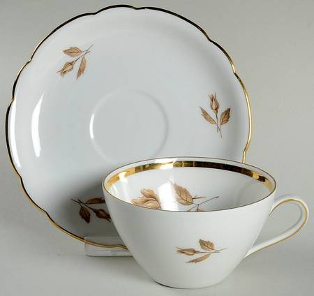 Summer Breeze Flat Cup & Saucer Set