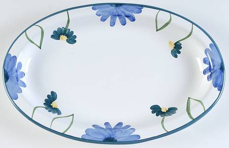 Arioso 14" Oval Serving Platter