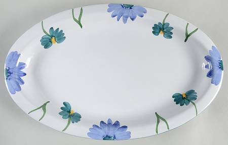 Arioso 18" Oval Serving Platter
