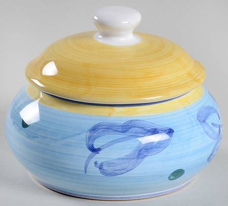 Azzurro Sugar Bowl & Lid