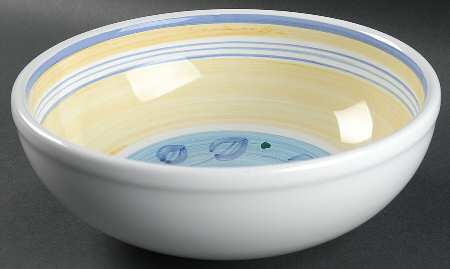 Azzurro 10" Round Vegetable Bowl