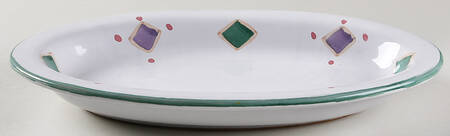 Belvidere 10" Oval Serving Platter
