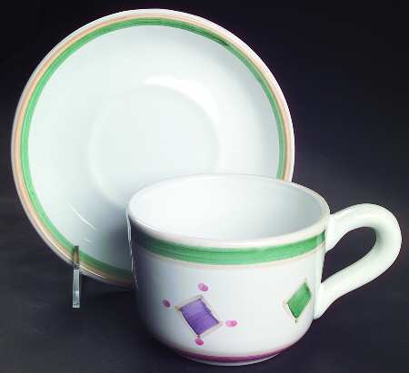 Belvidere Oversized Cup & Saucer Set