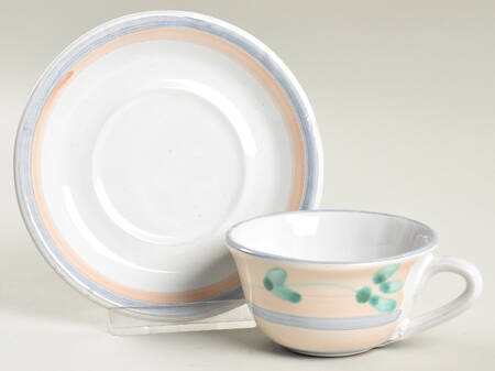 CAA1 Flat Demitasse Cup & Saucer Set