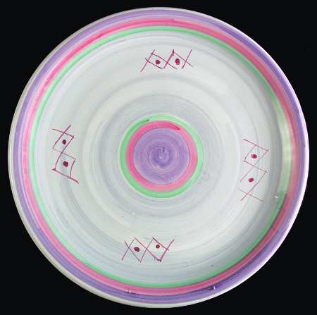 Marina (Blue&Lavender) Cake Plate