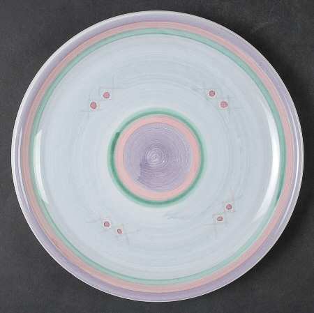 Marina (Blue&Lavender) Salad Plate
