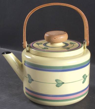Carousel Metal Kettle & Lid