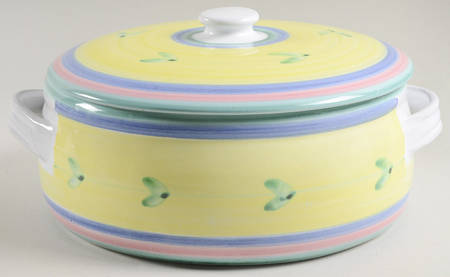 Carousel 3 Quart Round Covered Casserole