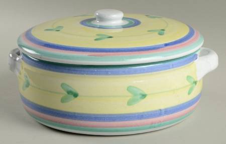 Carousel 1.5 Qt Round Covered Casserole