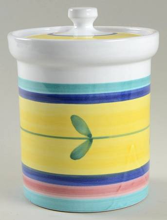 Carousel Large Canister & Lid