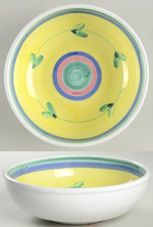 Carousel 8" Round Vegetable Bowl