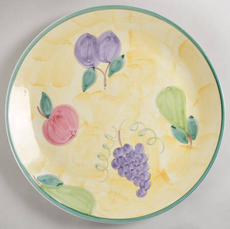 Frutta 17" Chop Plate (Round Platter)